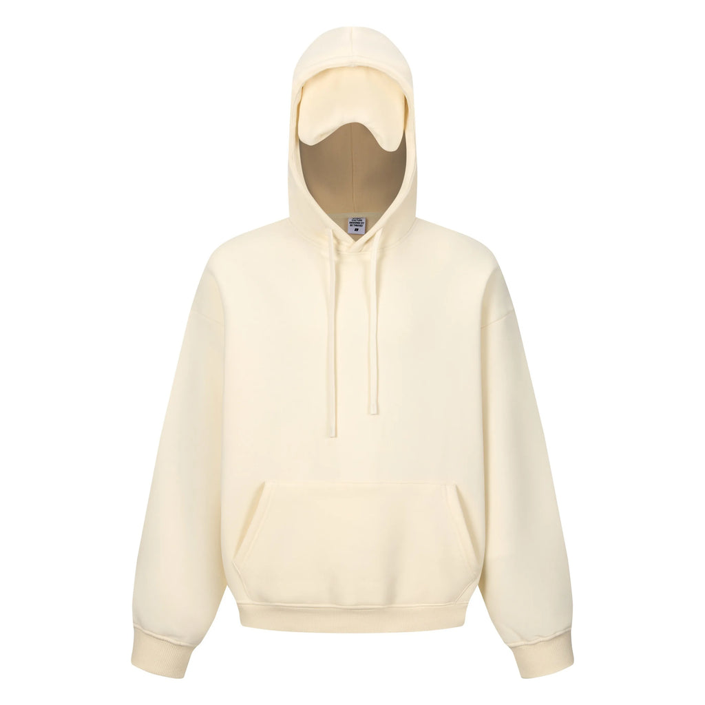 HEAVYWEIGHT FLEECE HEART-HUG EYE-MASK HOODIE