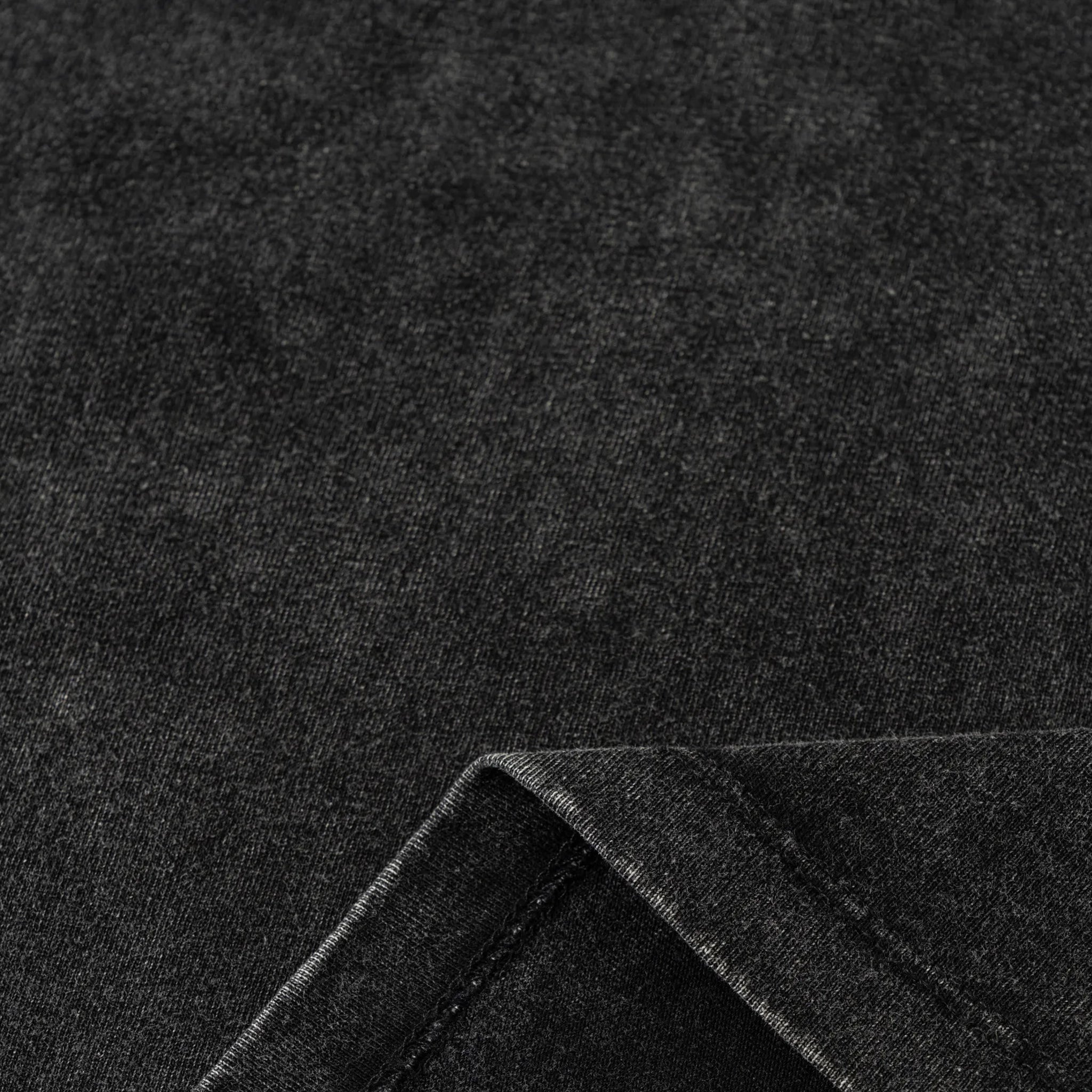 Close-up of dark gray fabric texture