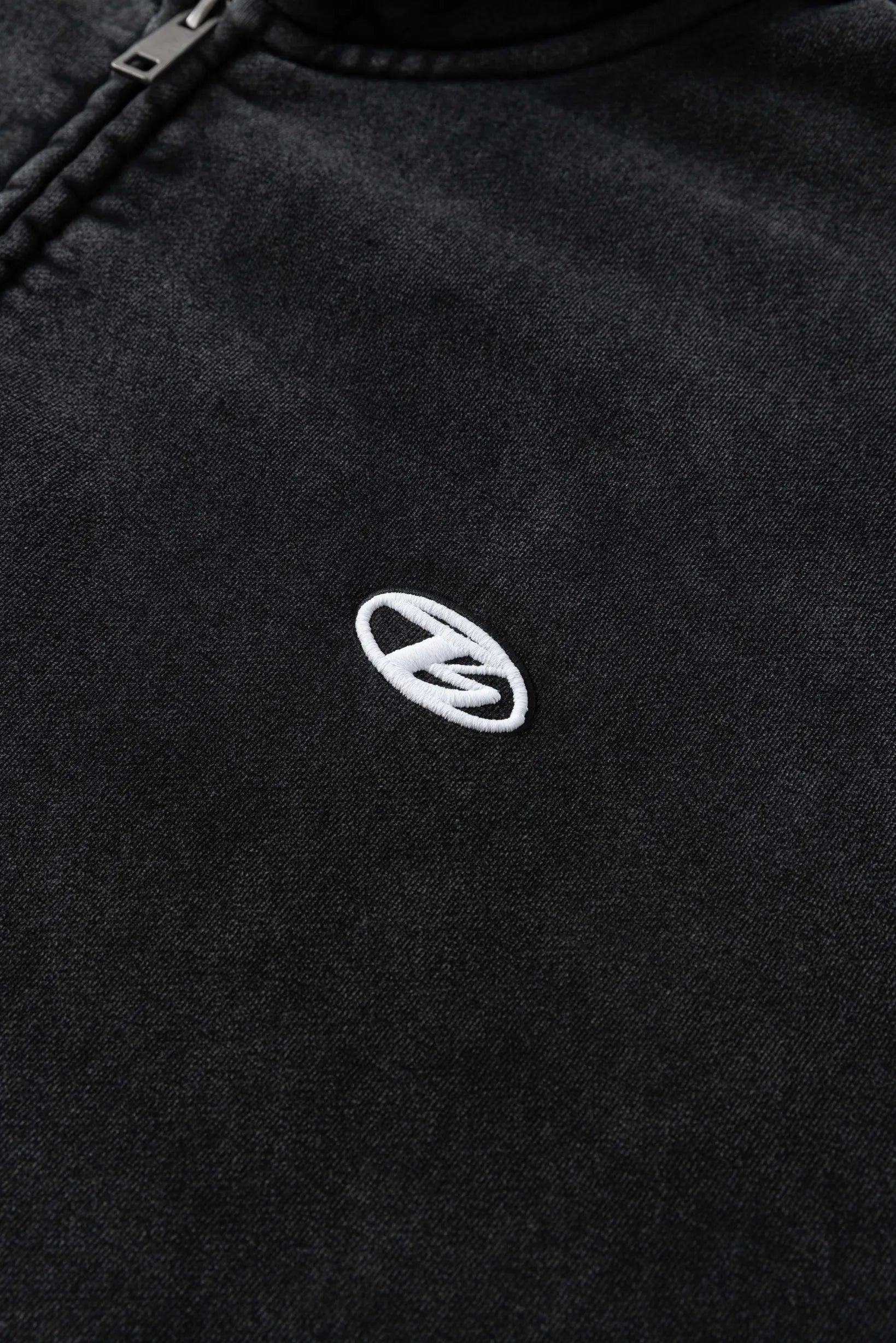 NEW WAVE DISTRESSED PATCHWORK ZIP HOODIE