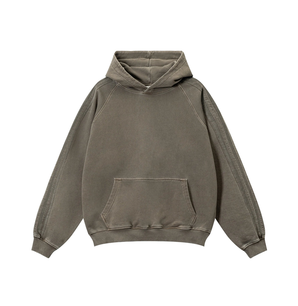 NEW WAVE LAYERED-LOOK HOODIE