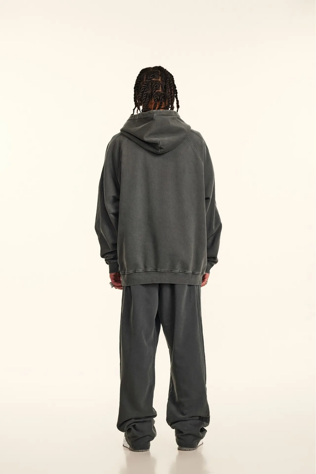 NEW WAVE LAYERED-LOOK HOODIE