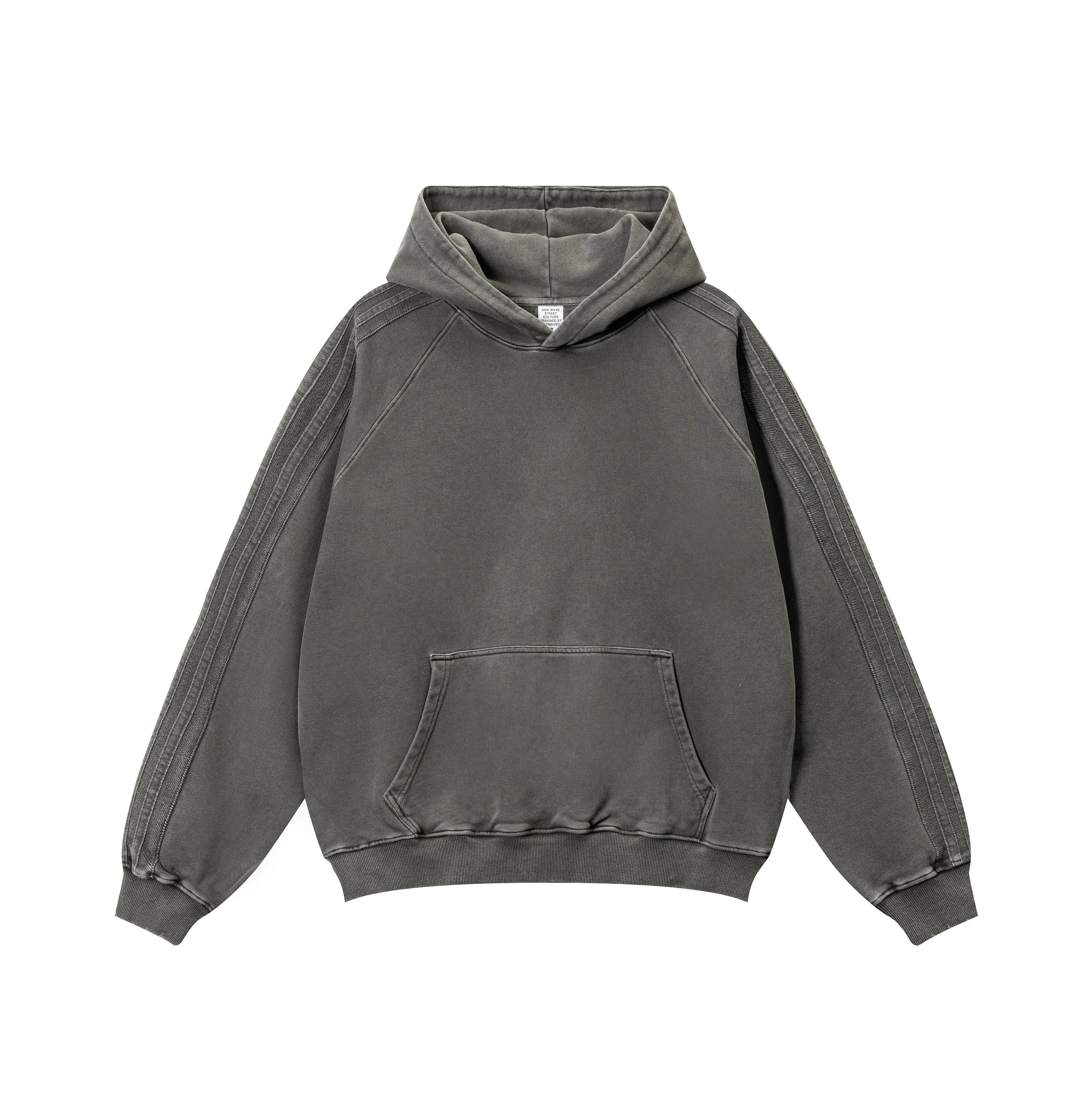 NEW WAVE LAYERED-LOOK HOODIE