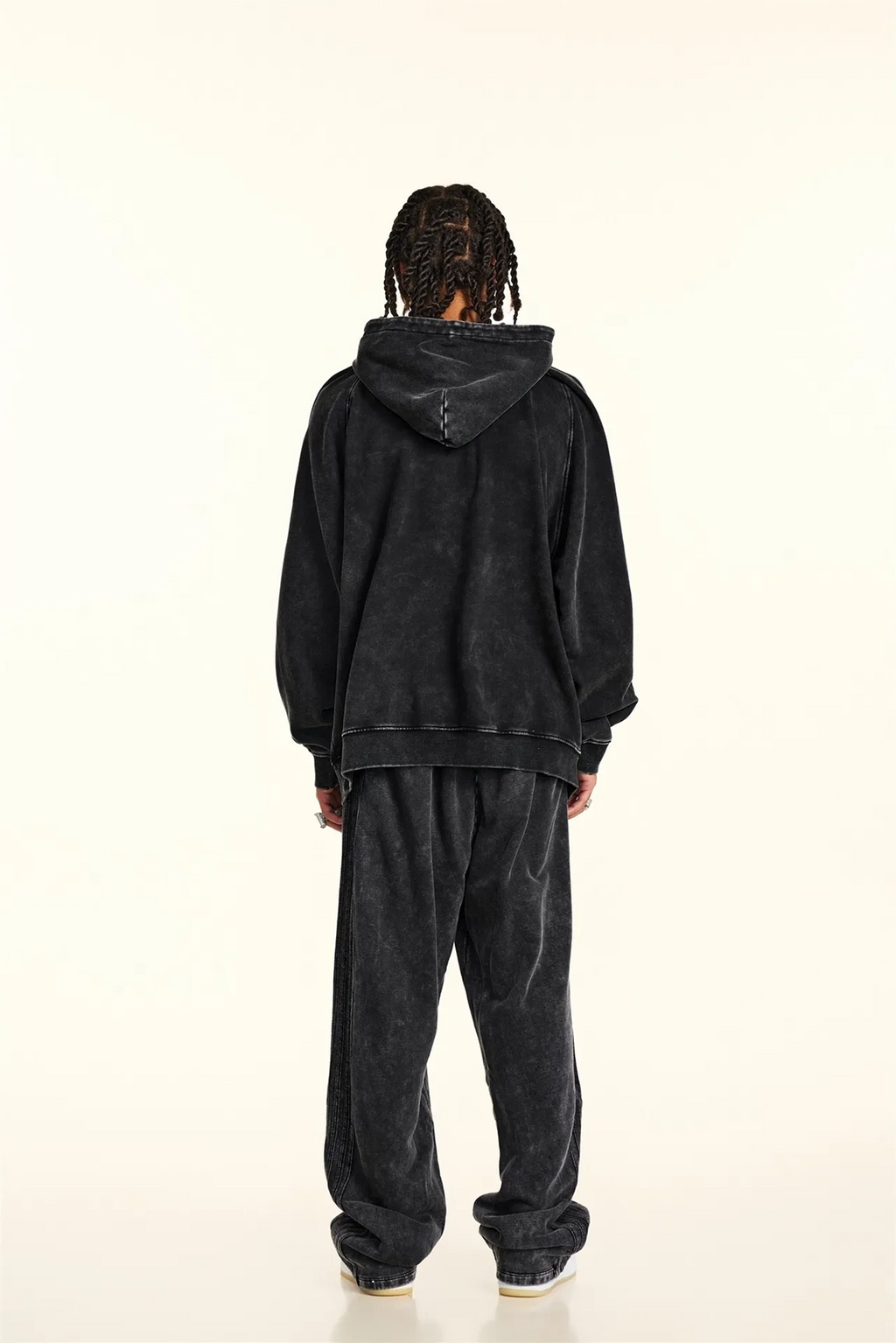NEW WAVE LAYERED-LOOK HOODIE