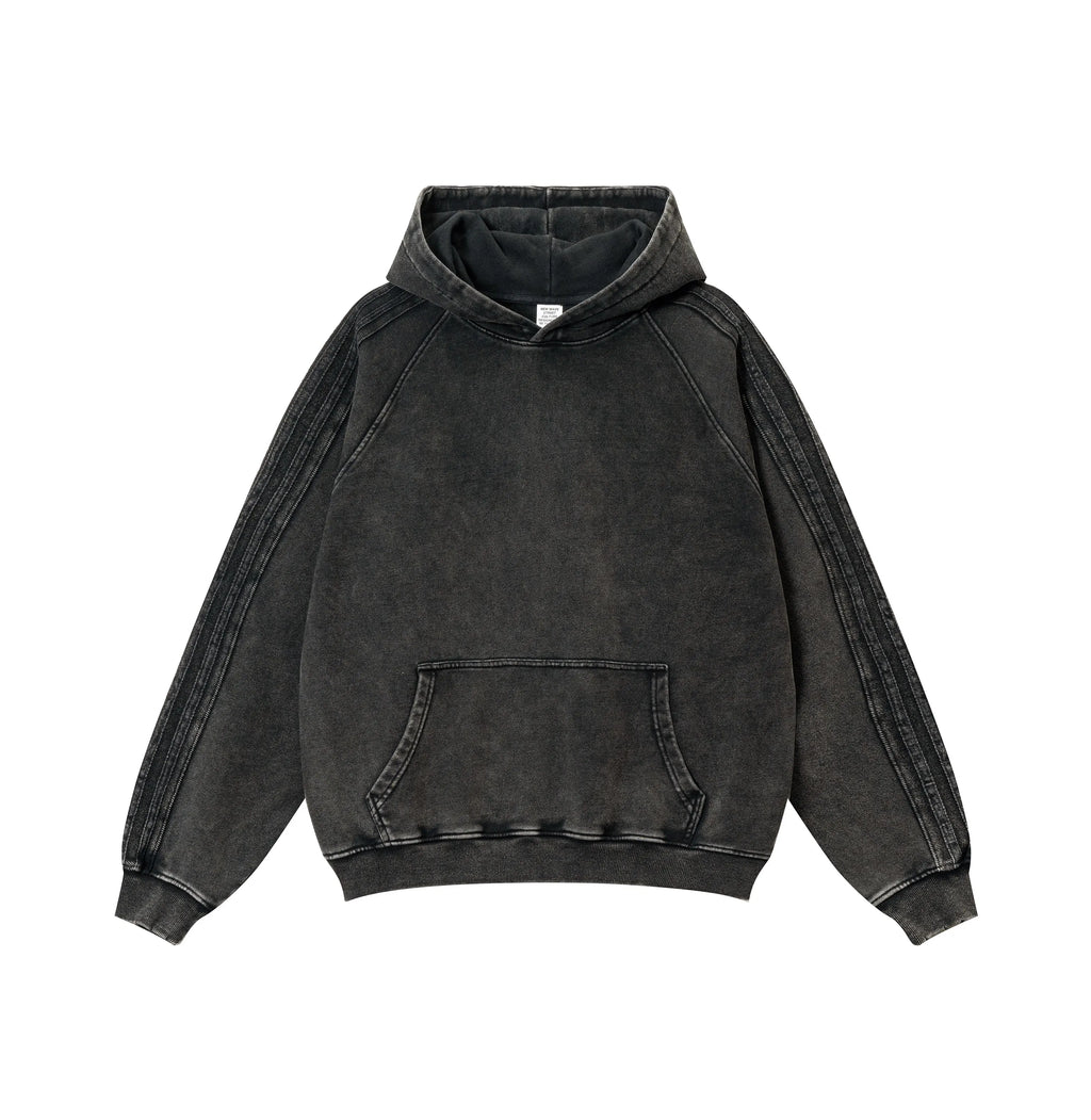 NEW WAVE LAYERED-LOOK HOODIE