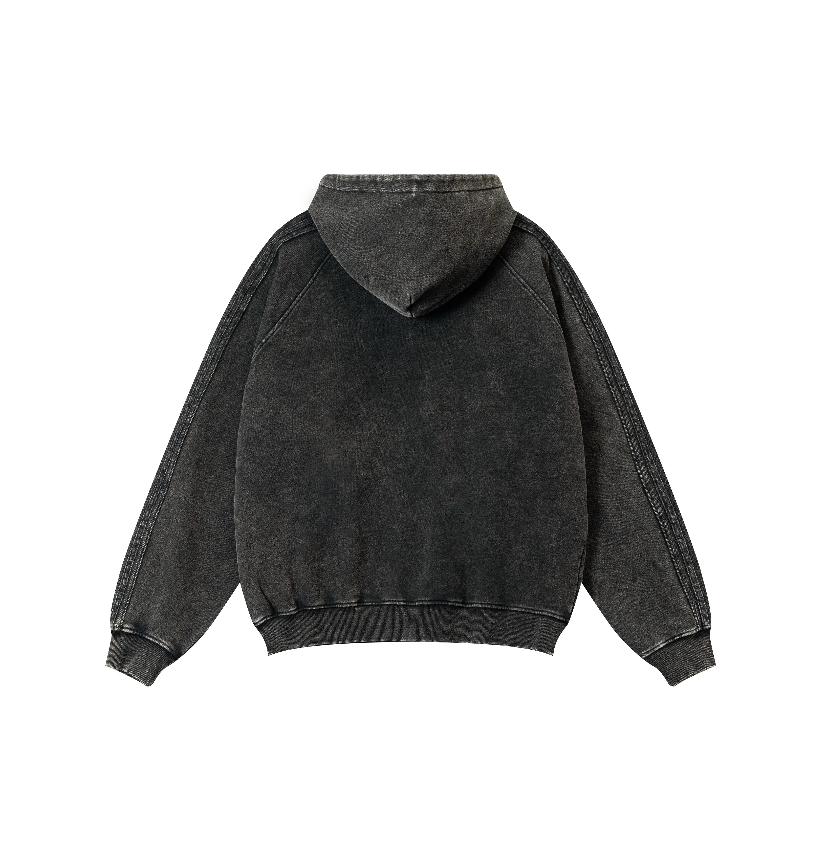 NEW WAVE LAYERED-LOOK HOODIE