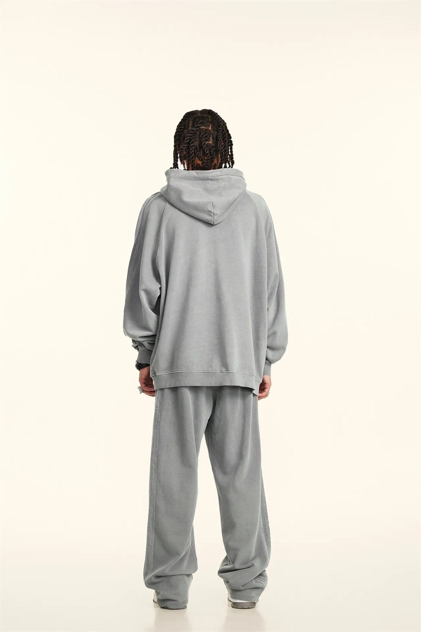 NEW WAVE LAYERED-LOOK HOODIE