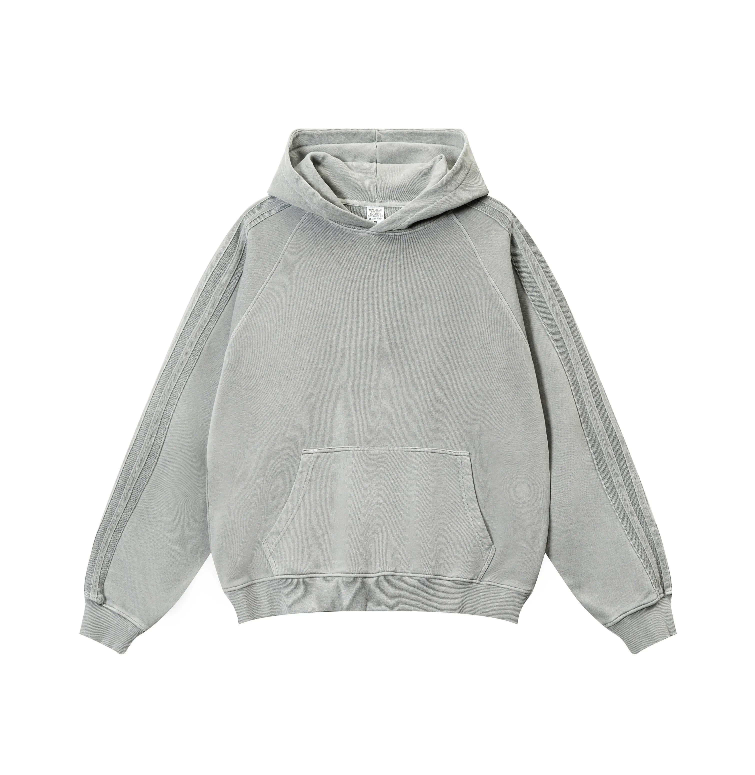NEW WAVE LAYERED-LOOK HOODIE
