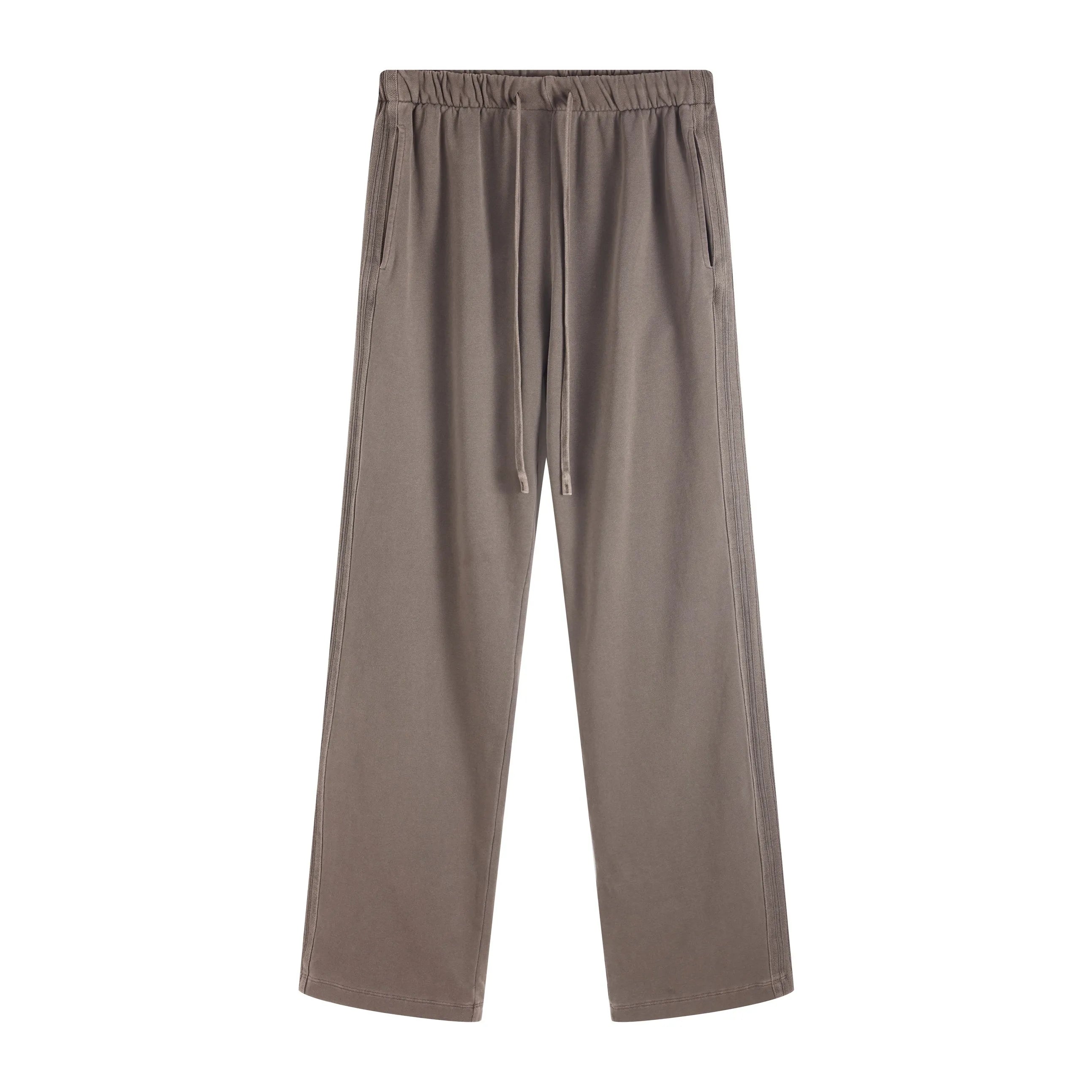 Brown pants on a white background