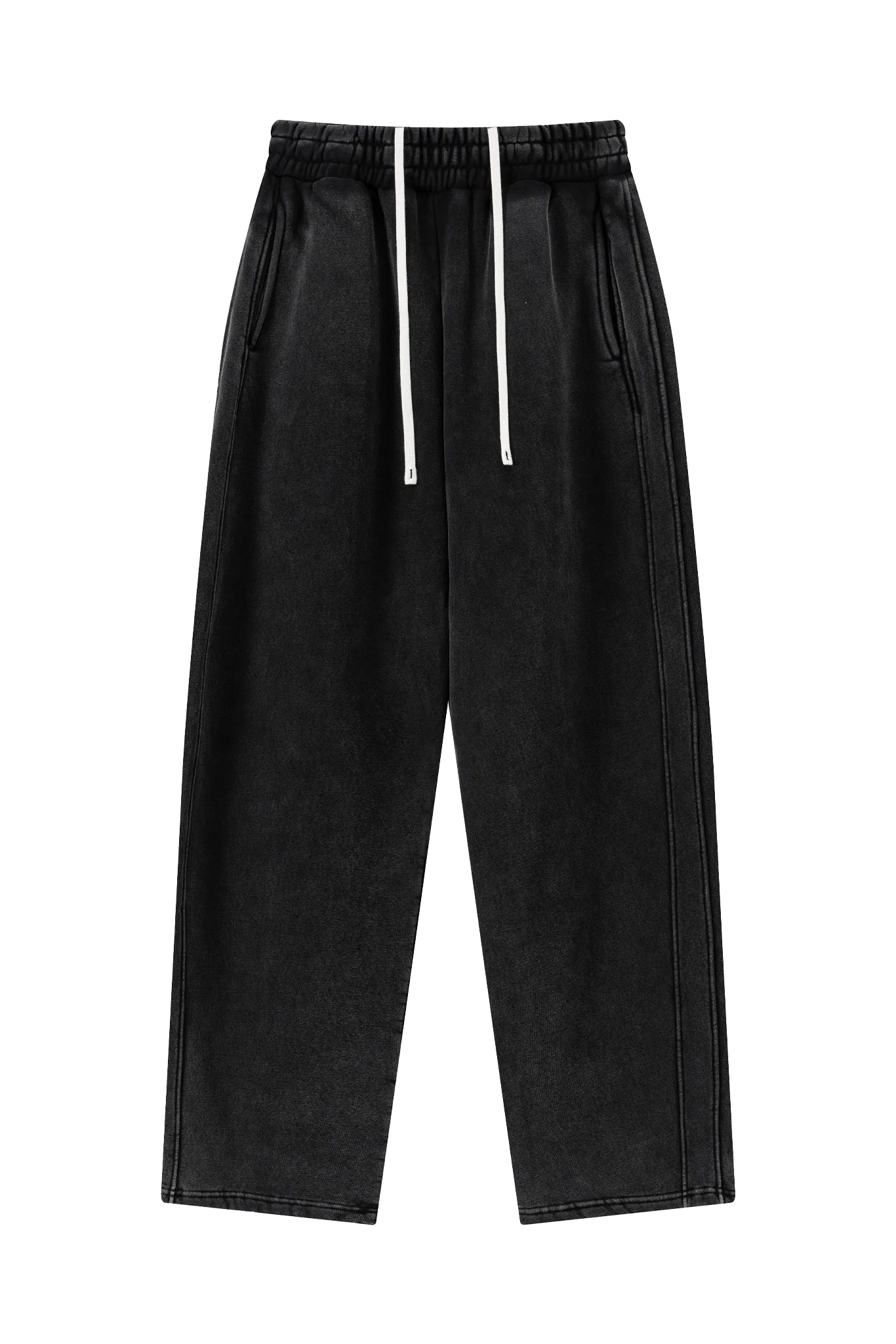 RETRO CURVED-BLADE PANTS – SNOW WASH VINTAGE EFFECT