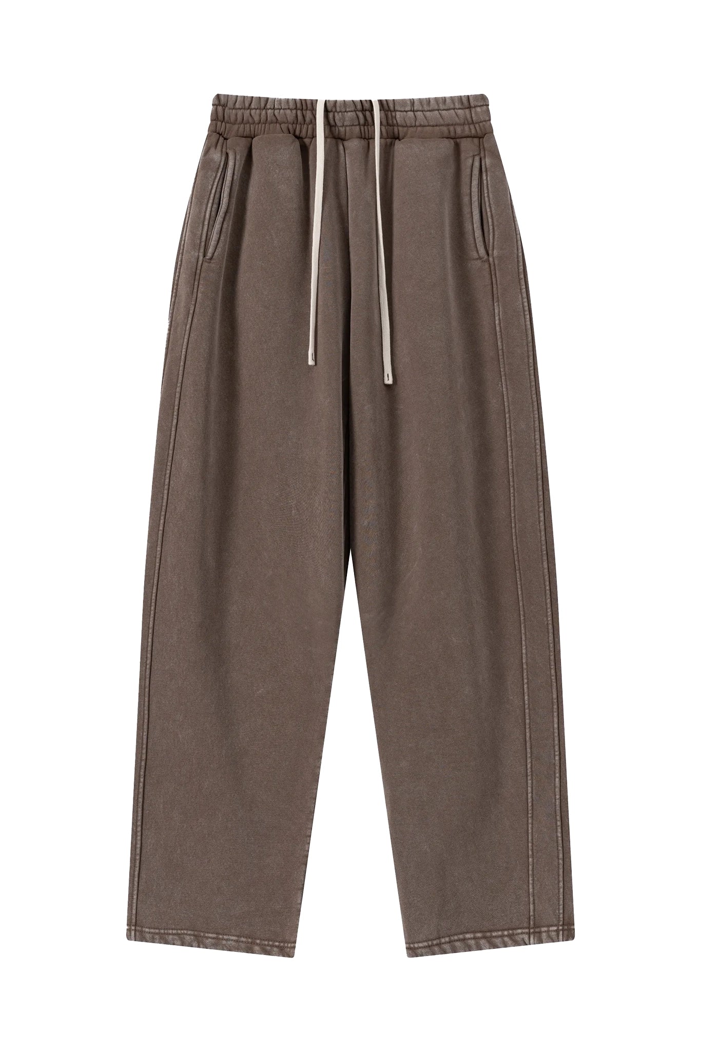 RETRO CURVED-BLADE PANTS – SNOW WASH VINTAGE EFFECT