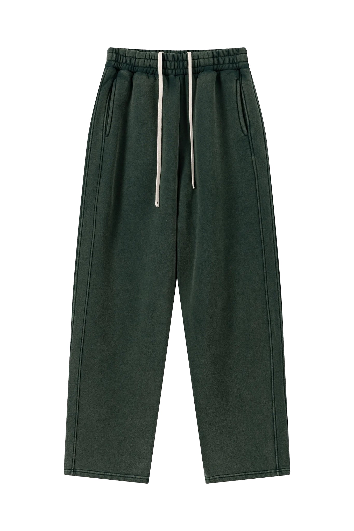 RETRO CURVED-BLADE PANTS – SNOW WASH VINTAGE EFFECT