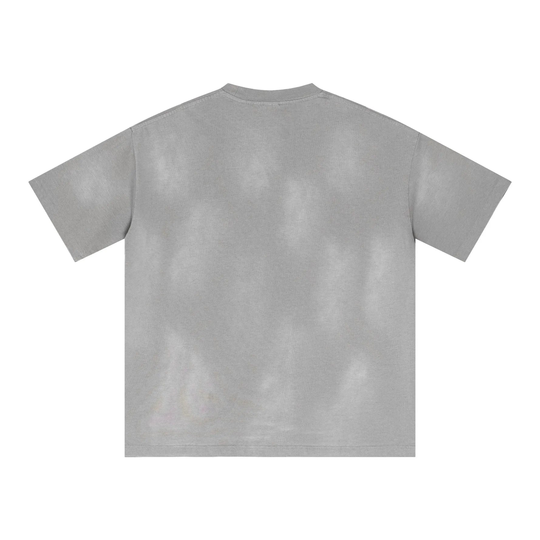 Gray t-shirt on a white background