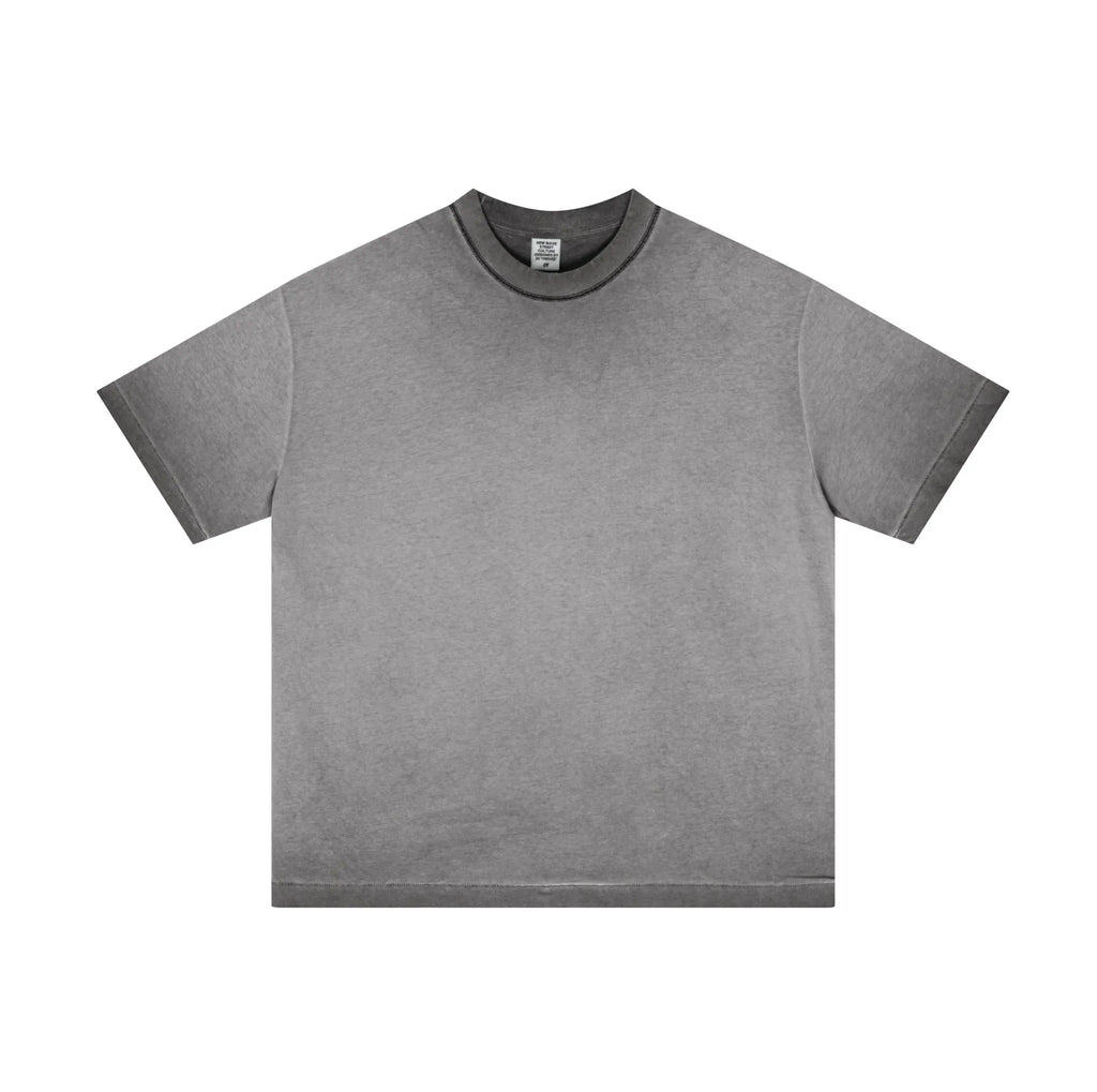 Gray t-shirt on a white background