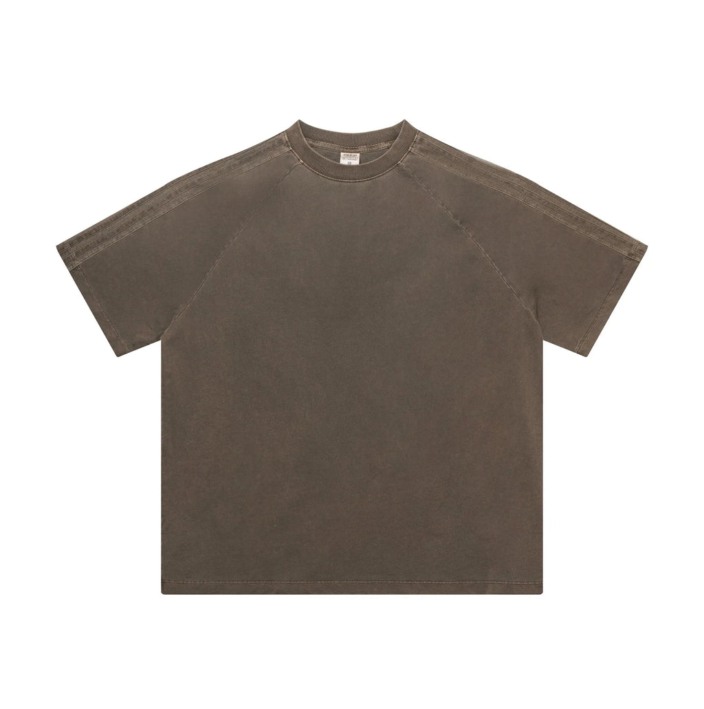 Brown t-shirt on a white background