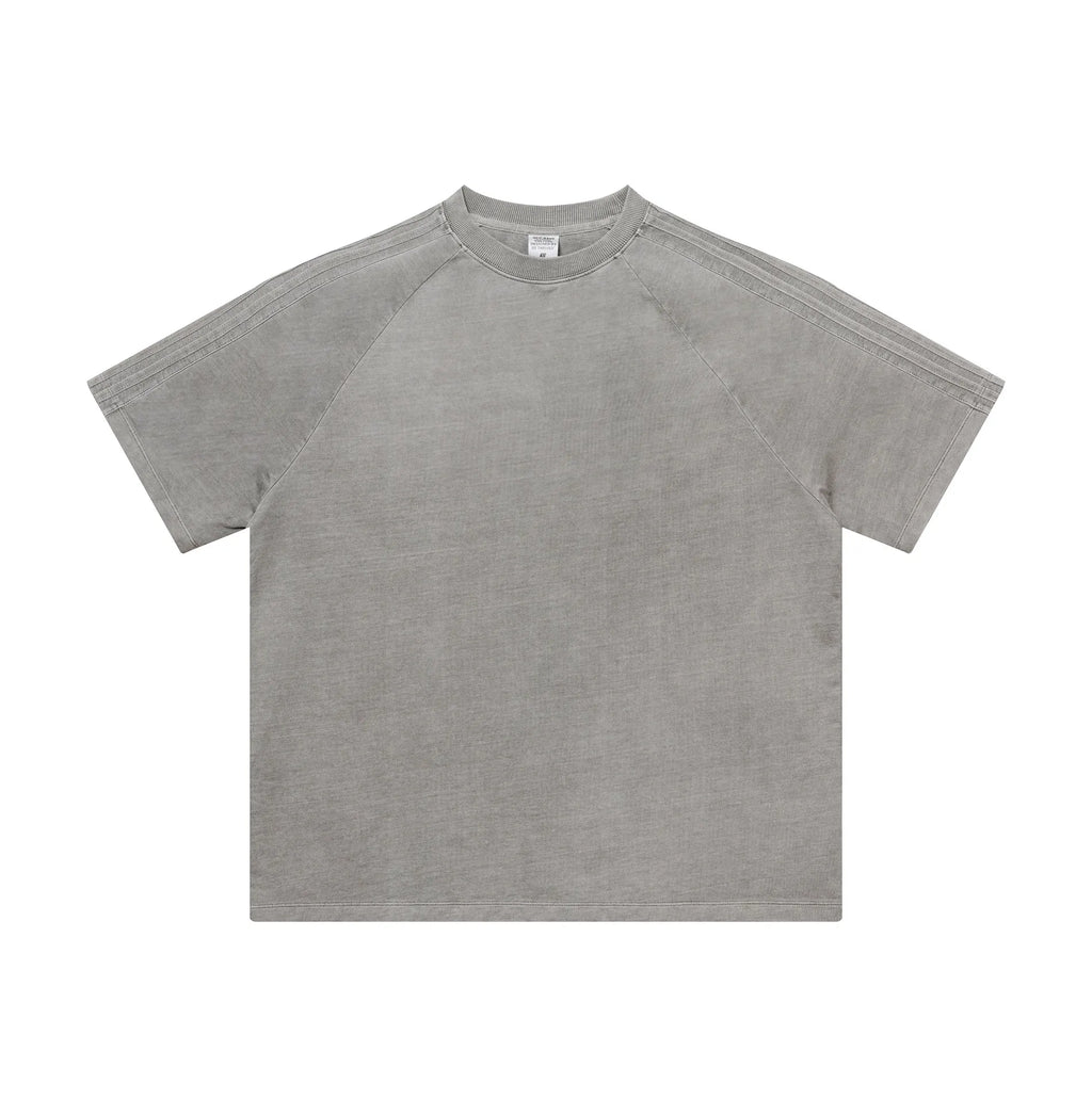 Gray t-shirt on a white background