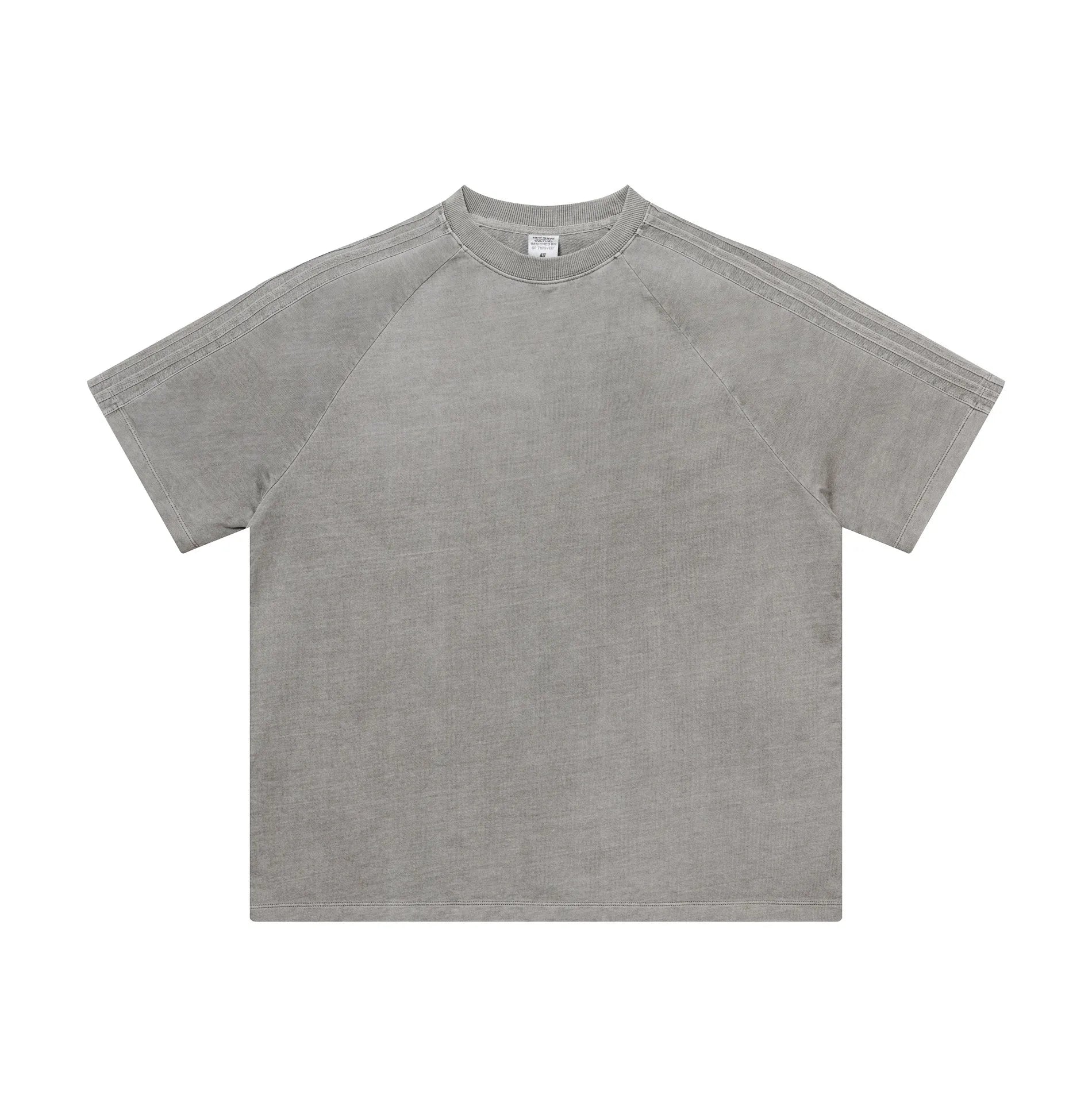 Gray t-shirt on a white background