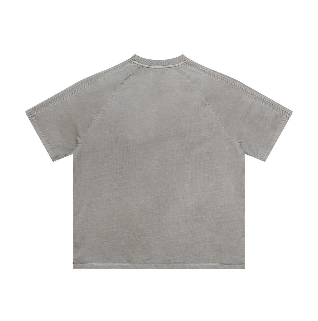 Gray t-shirt on a white background