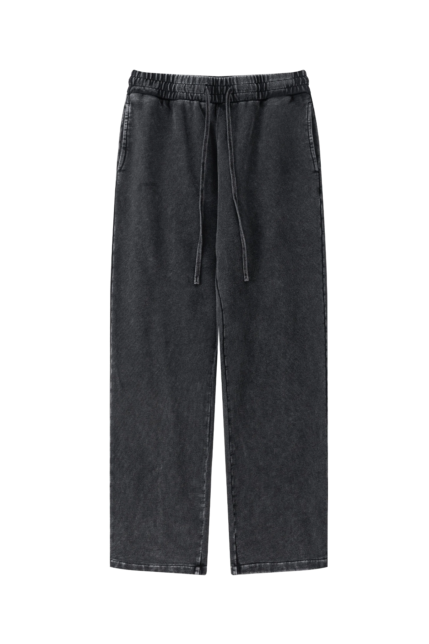 Black pants on a white background