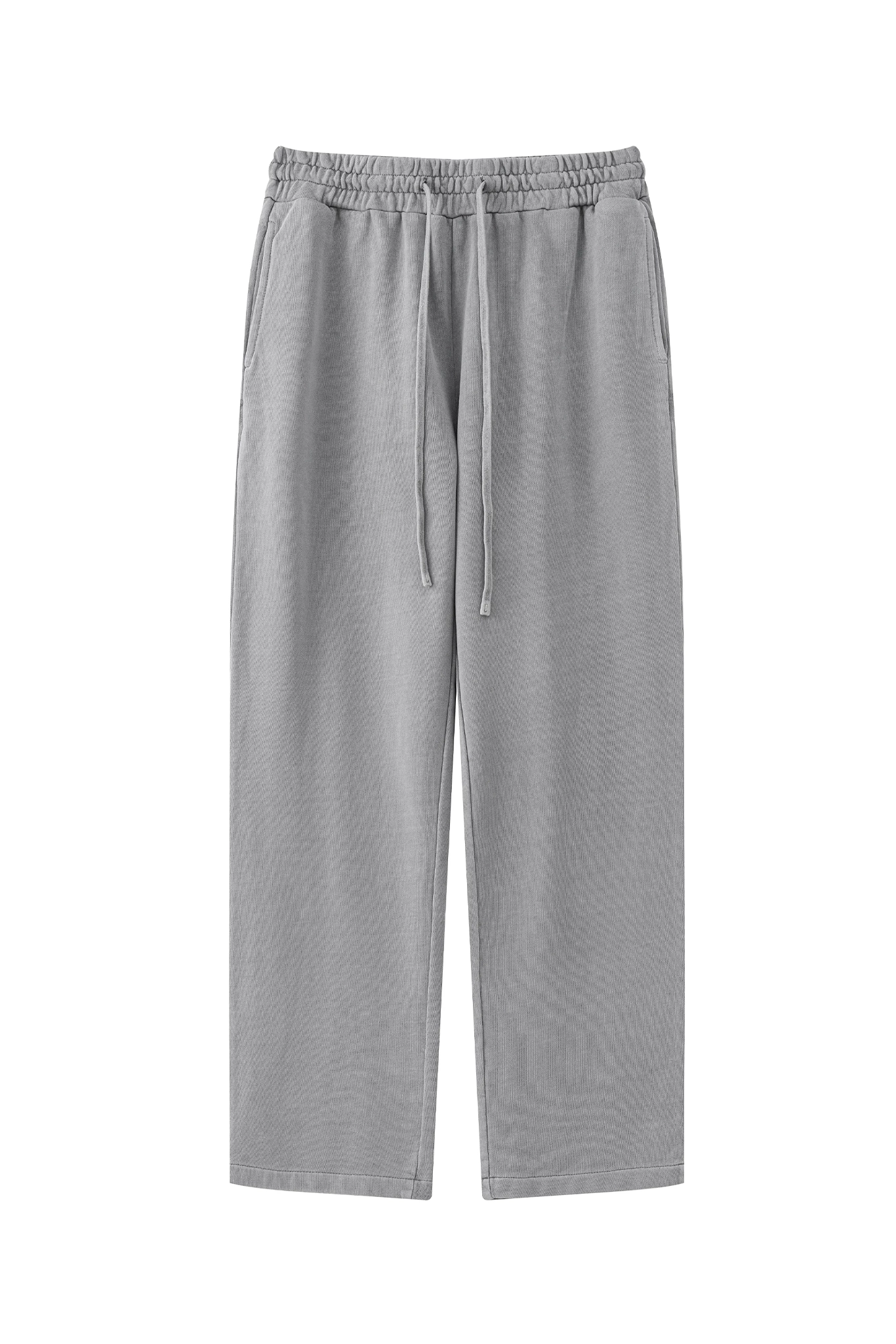 Gray pants on a white background