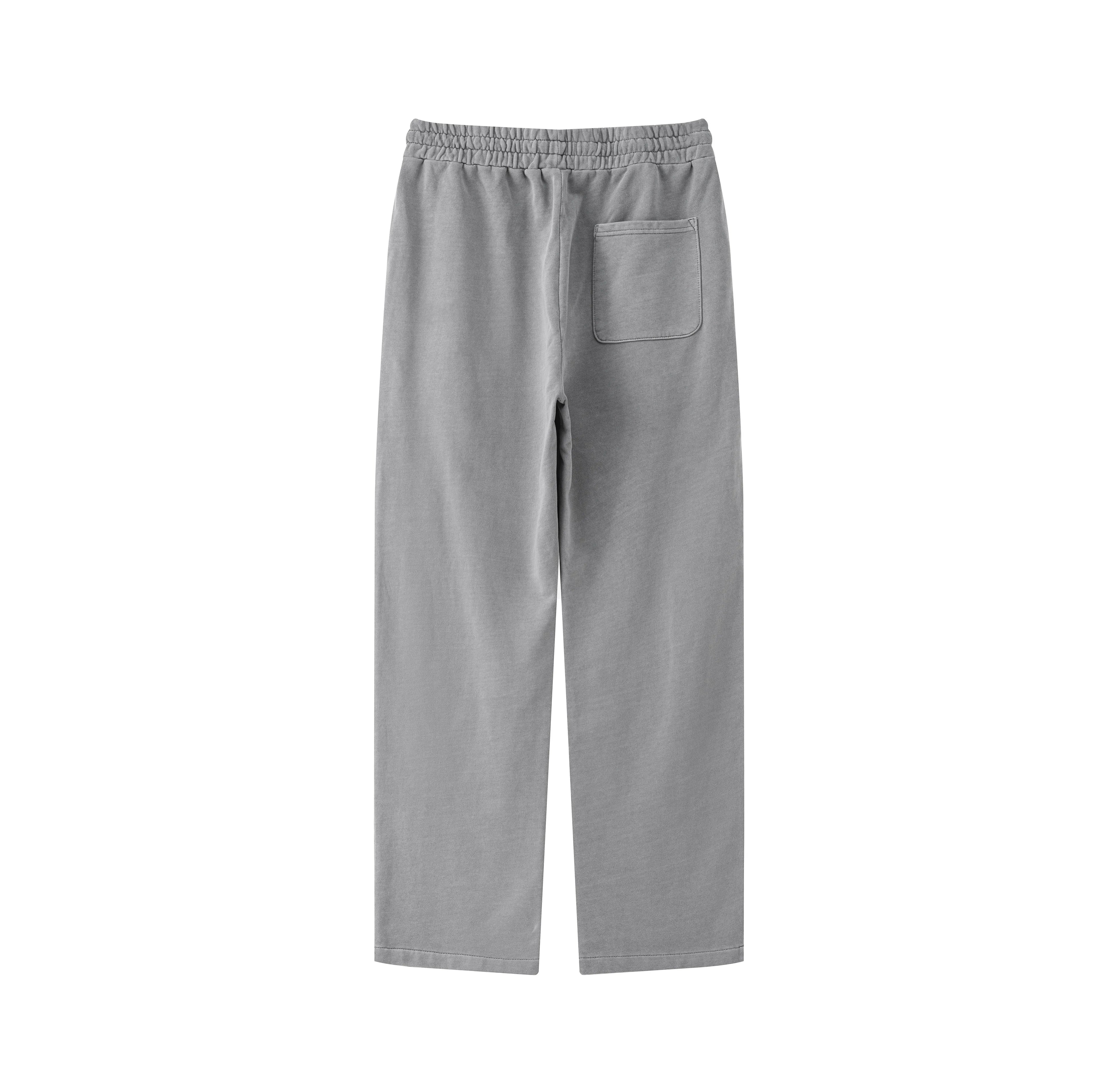 VINTAGE WASH STRAIGHT-LEG SWEATPANTS