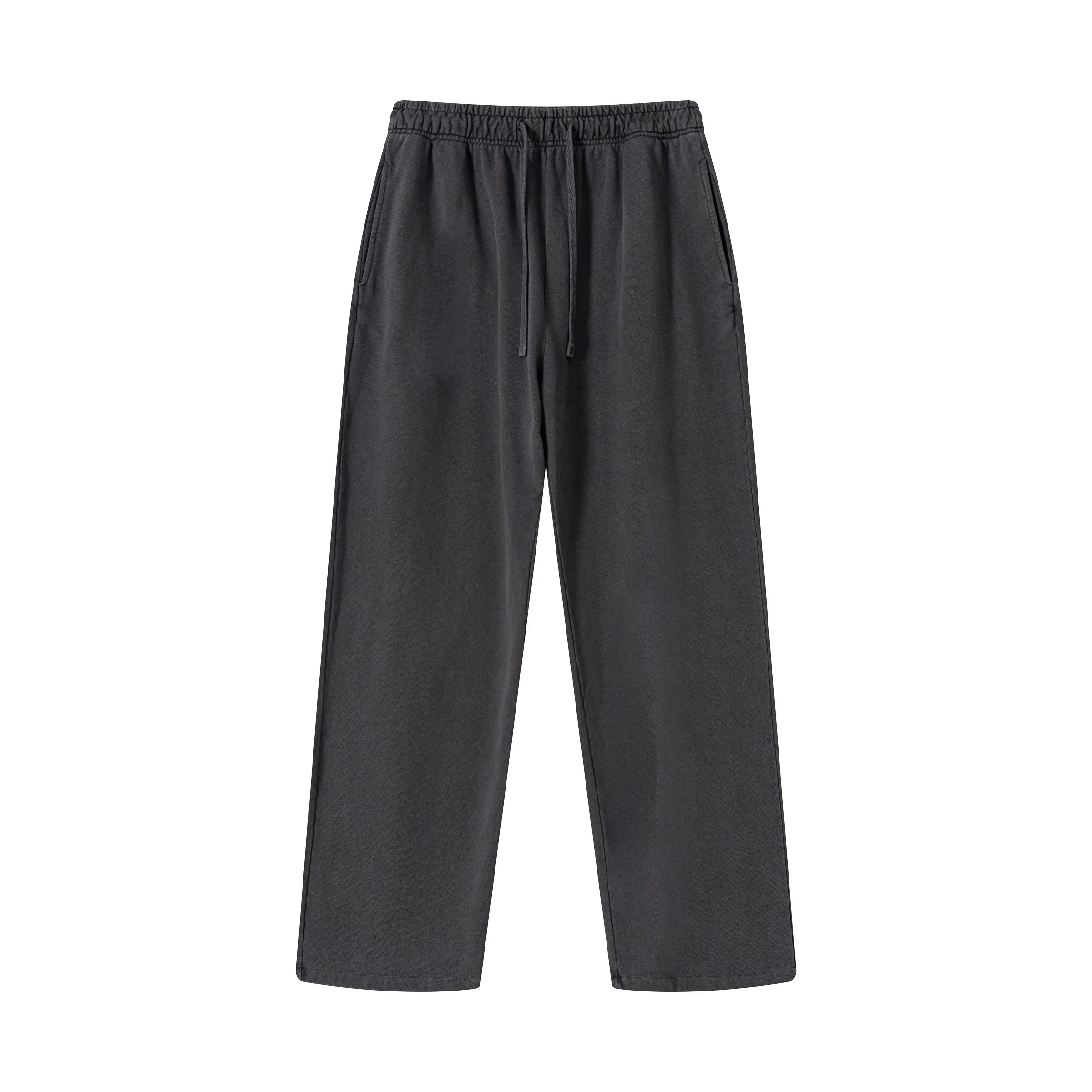 Black pants on a white background